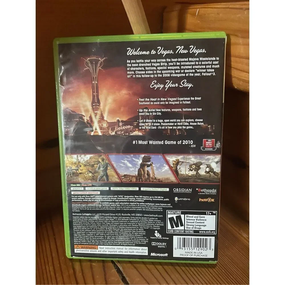 Fallout New Vegas - Case Only